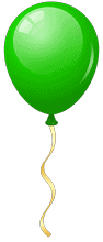 Ballon Vert H220